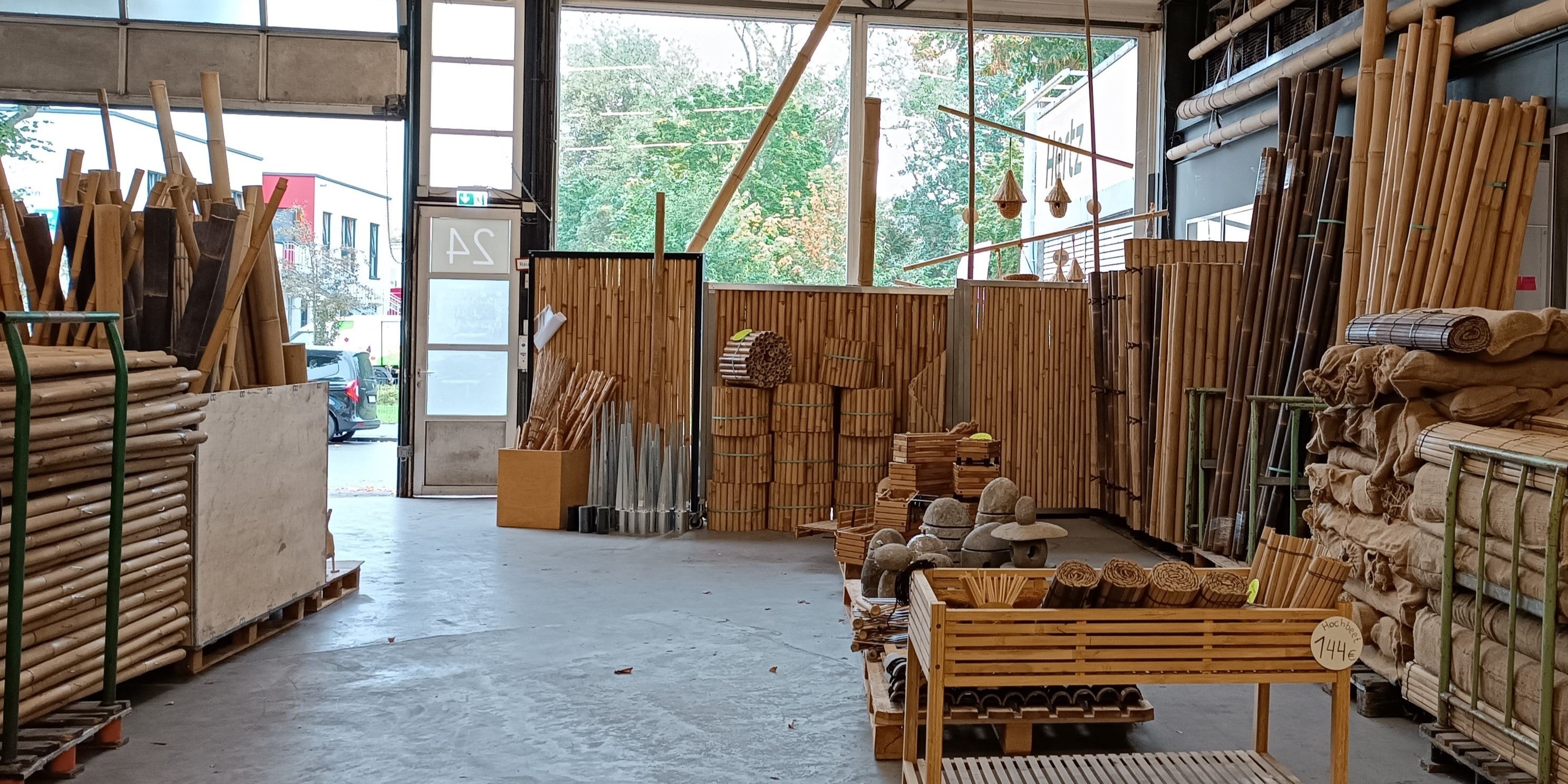 Angebot im Lagerverkauf bei Bambusbasis in Köln
