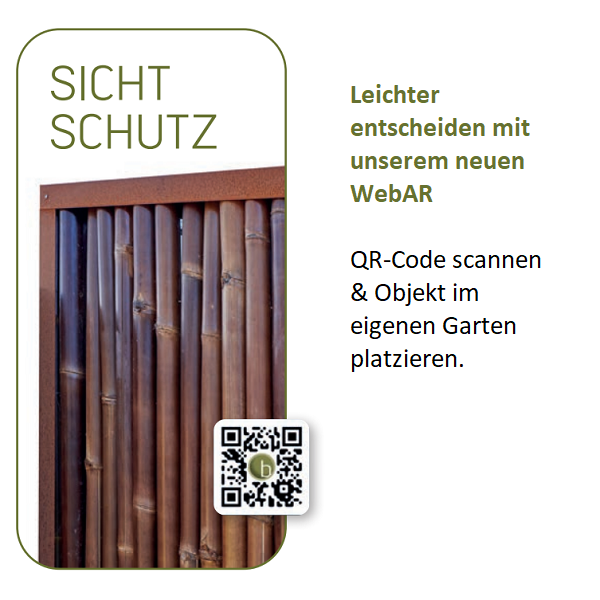 Cortenstahl Anfangs- oder Endpfosten für Zaunfeld | Edelrost