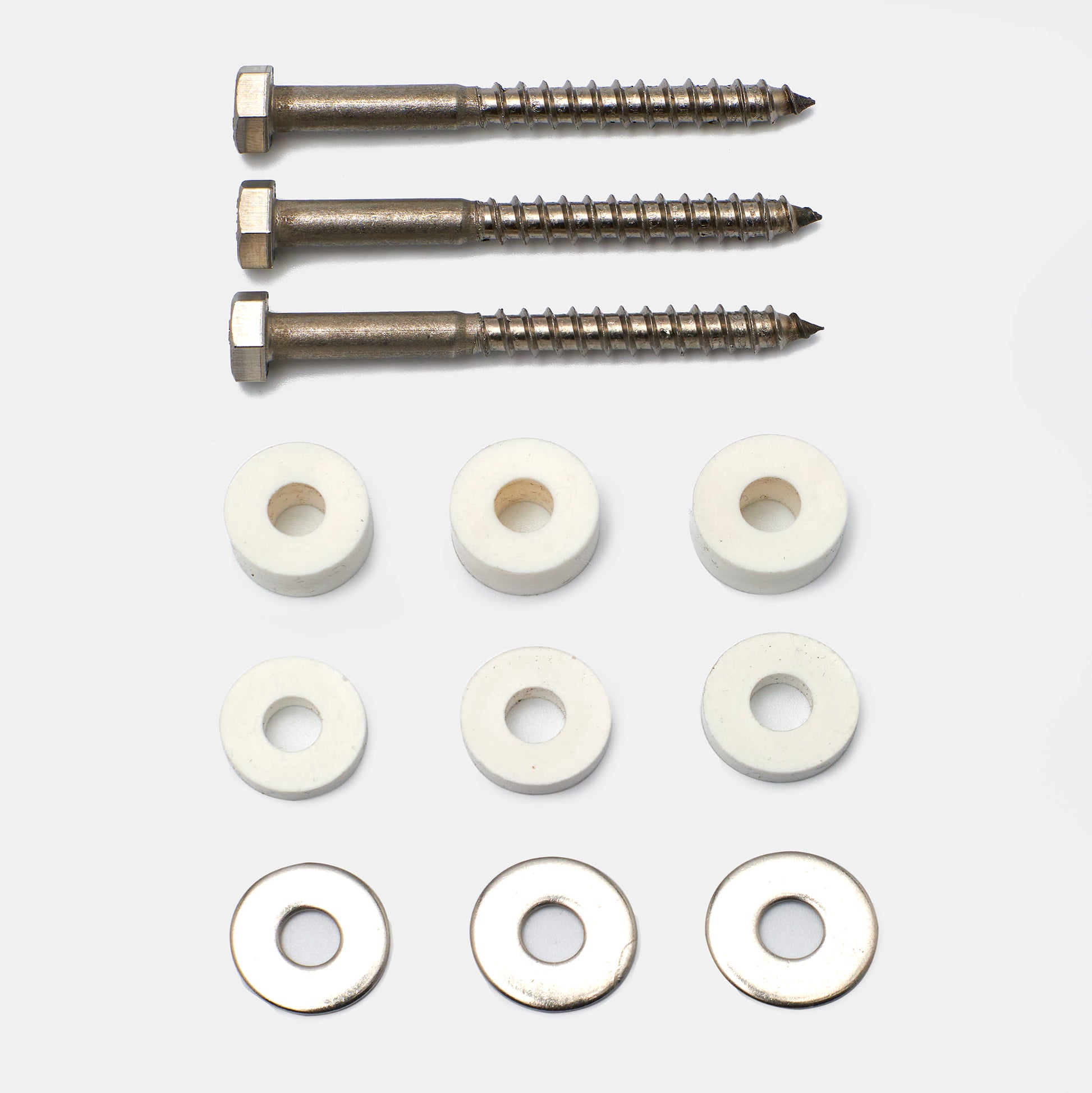 Montageset zur pfostenlose Montage unserer Elemente für die Seite