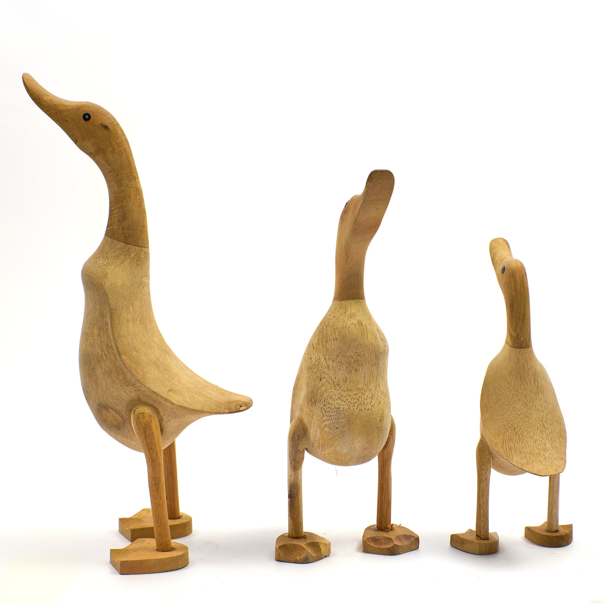 Spider-canard En Bois Sculpté à La Main - Hauteur 25 Cm - Artisanat