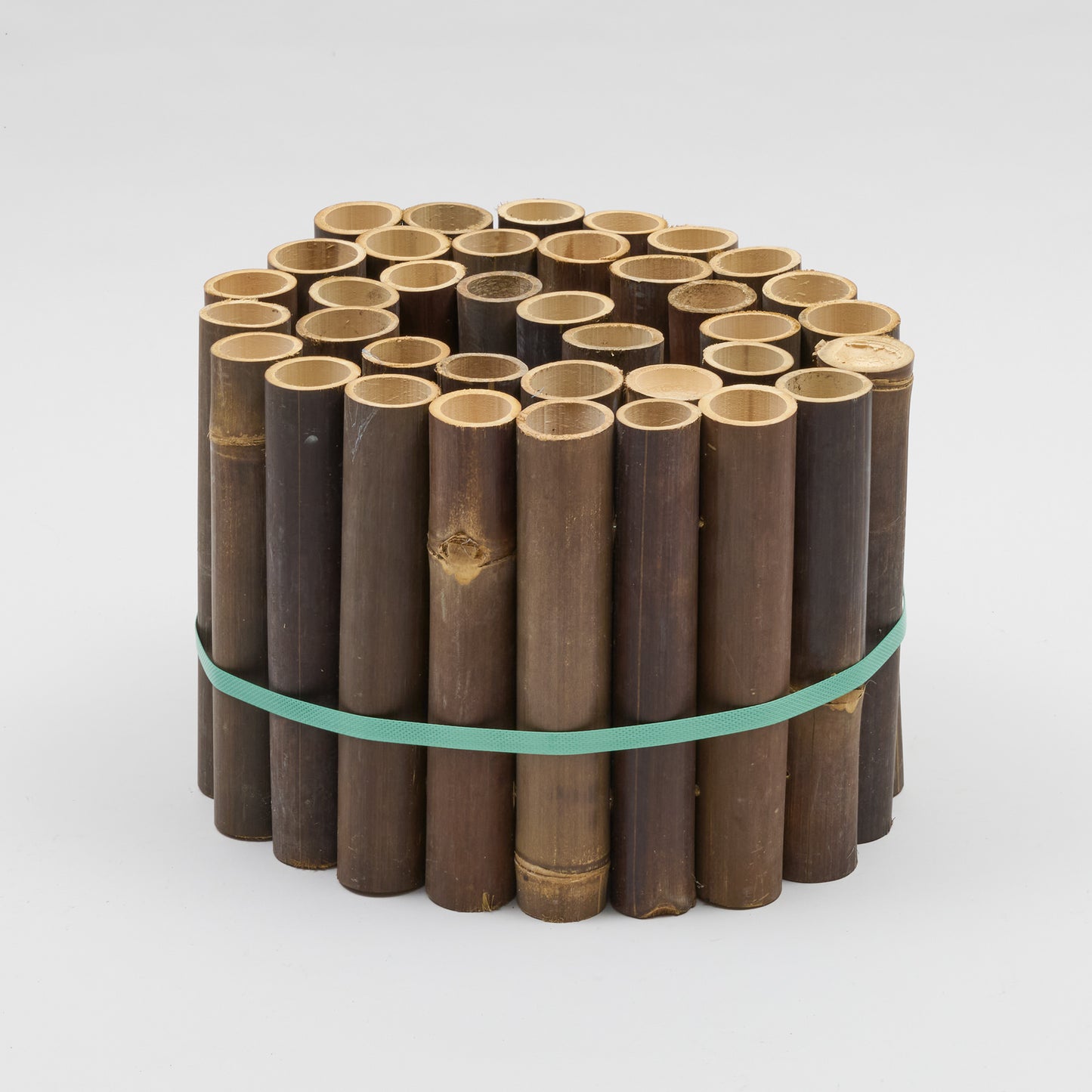 Flexible Beeteinfassung - L: 200 cm, Bambus dunkel