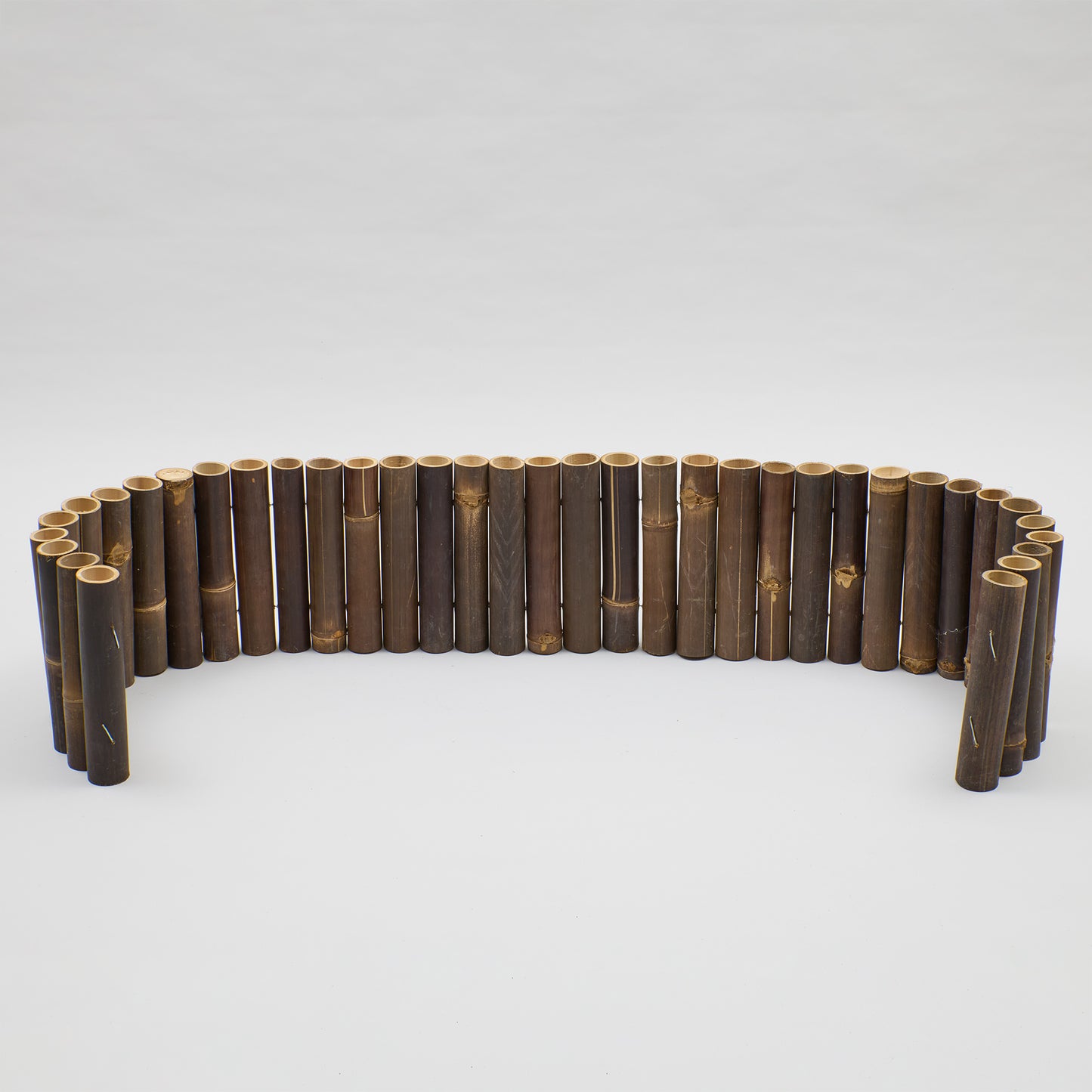 Flexible Beeteinfassung - L: 200 cm, Bambus dunkel