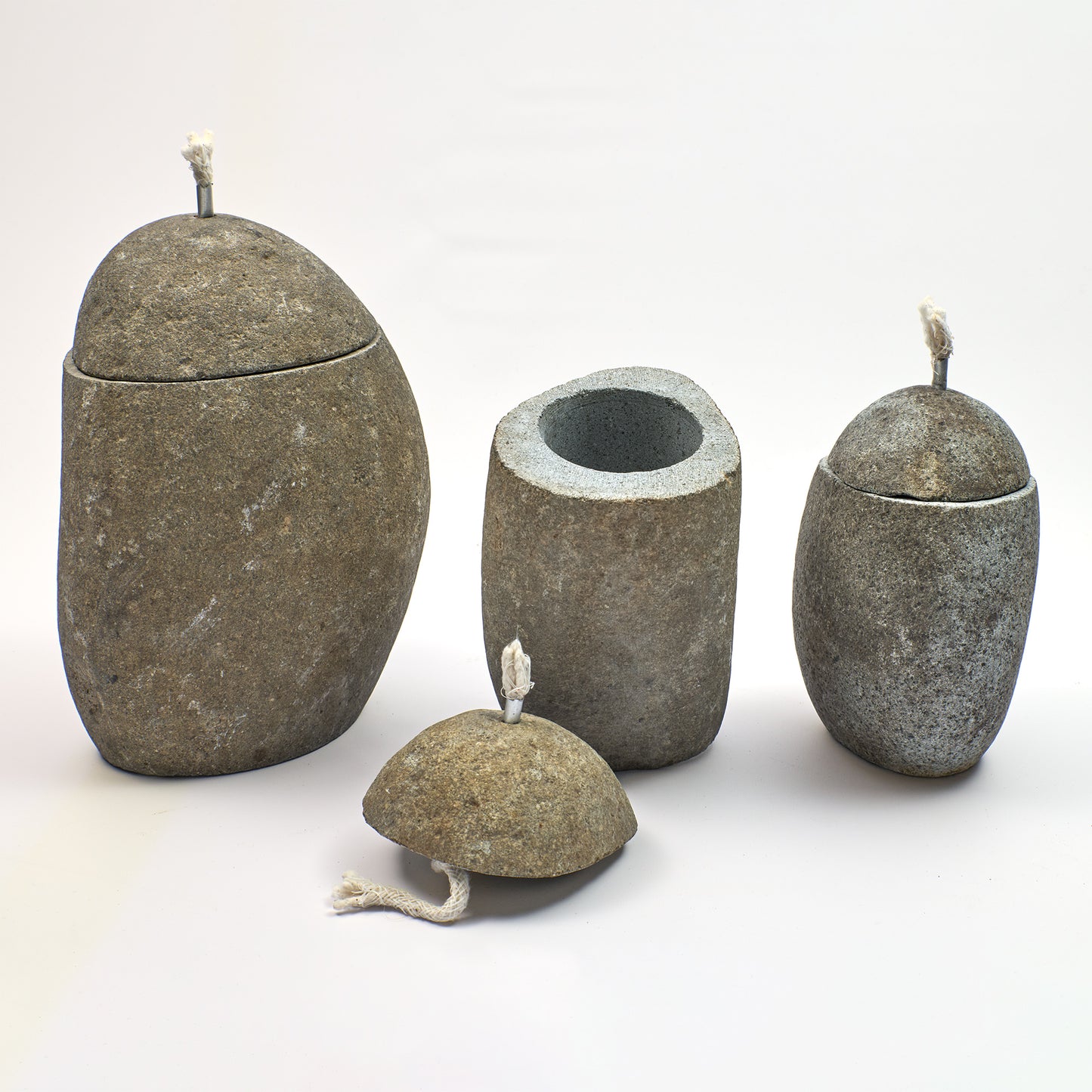 Einzigartige Öllampe aus Indonesien