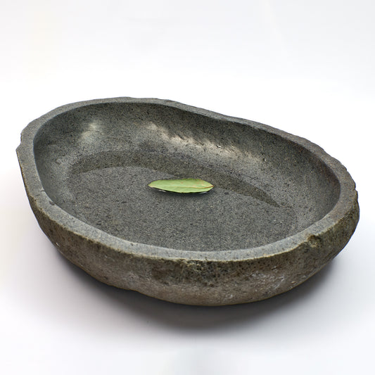 Bol en pierre de rivière 