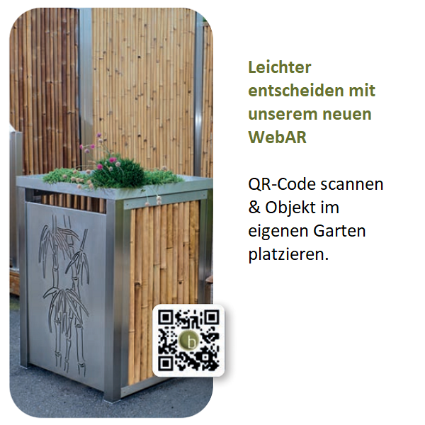 QR-Code zu unserem WebAR für die 1er Mülltonnenbox.