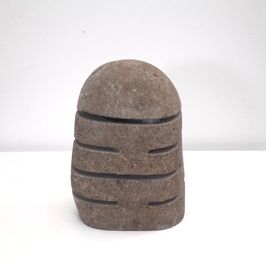 Lampe aus Naturstein